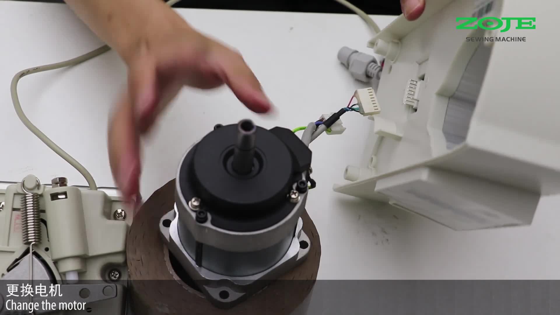 剪线时电机堵转