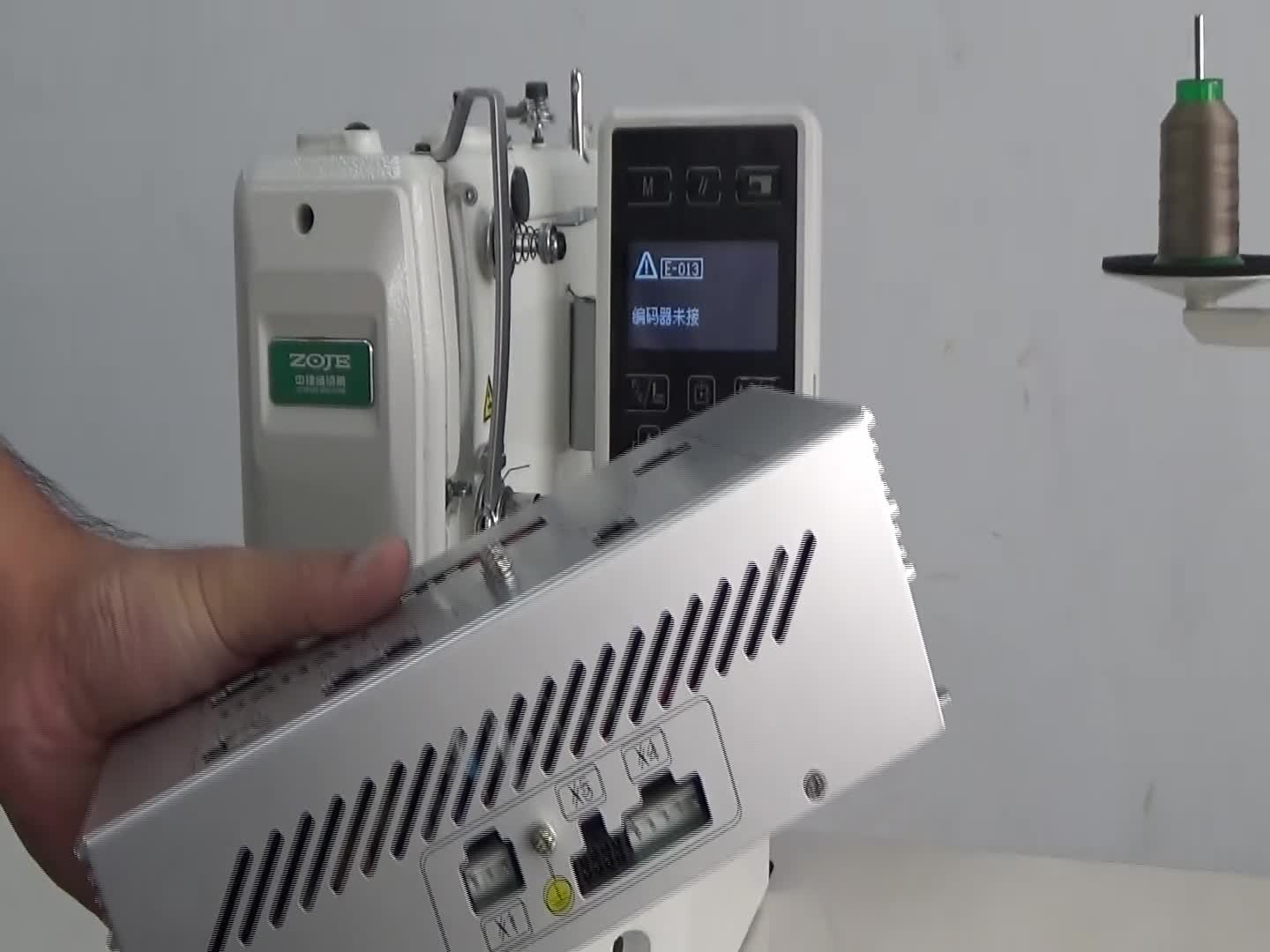 编码器故障或未连