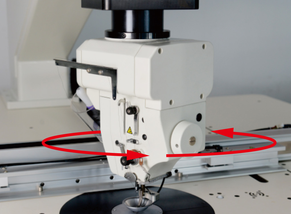 机头360°任意旋转