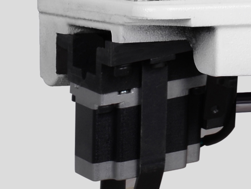 单独电机控制，送料更强劲稳定