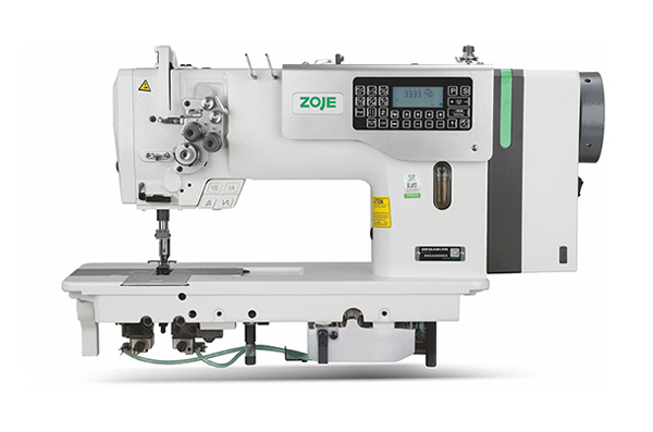 步进一拖二双针机