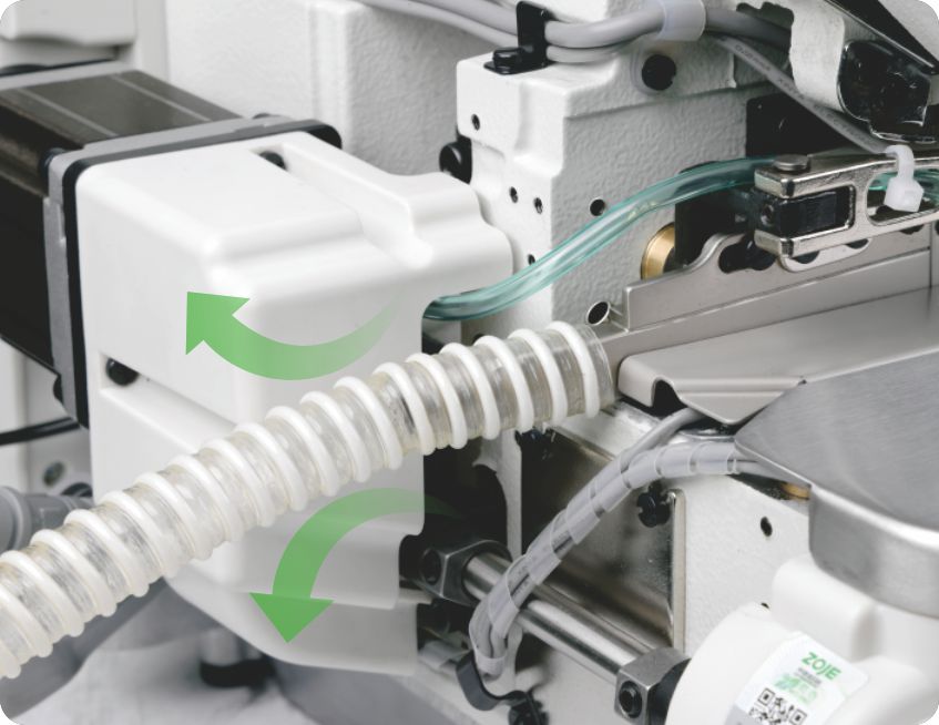 自带吸废料功能