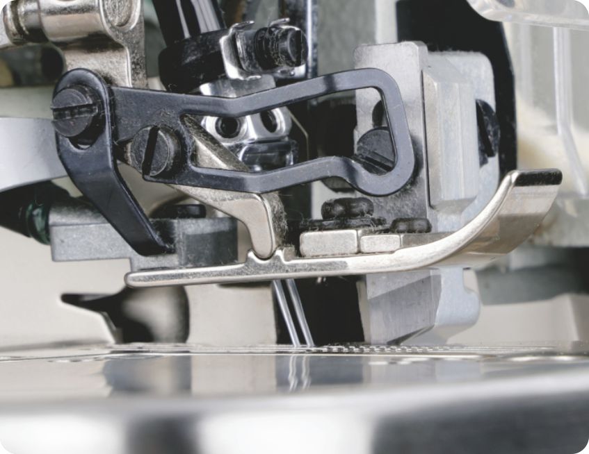 放料牙齿自动下降，拒绝错层