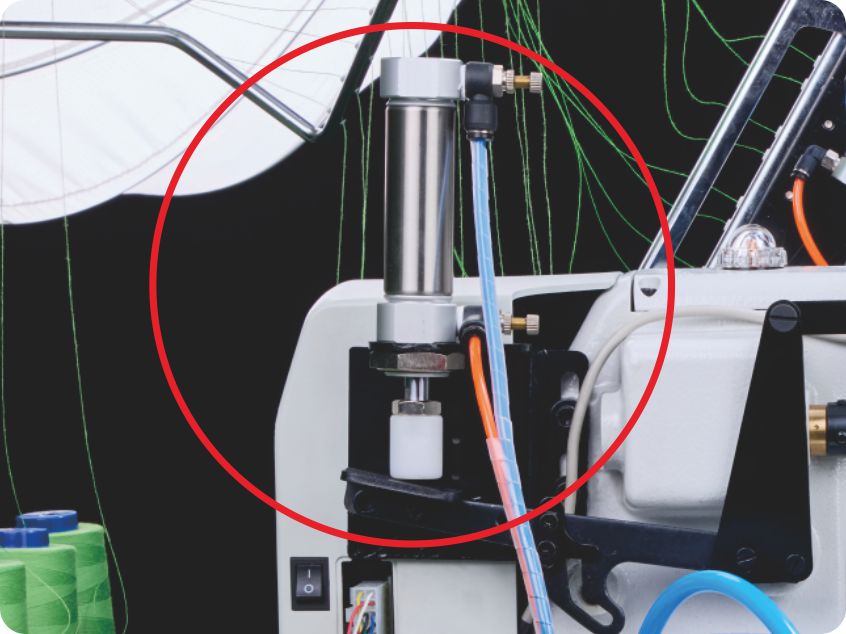 抬压脚松线总成